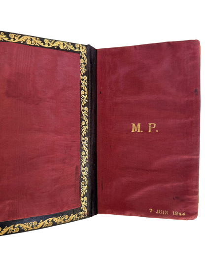 French Leather-Bound Missel de Coutances et Avranches in Original Presentation Case