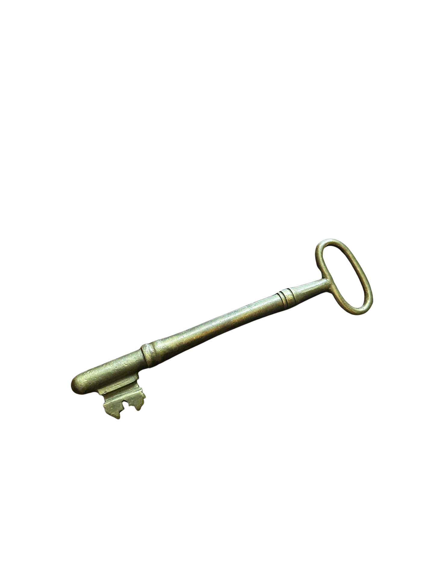 Large Brass Skeleton Key