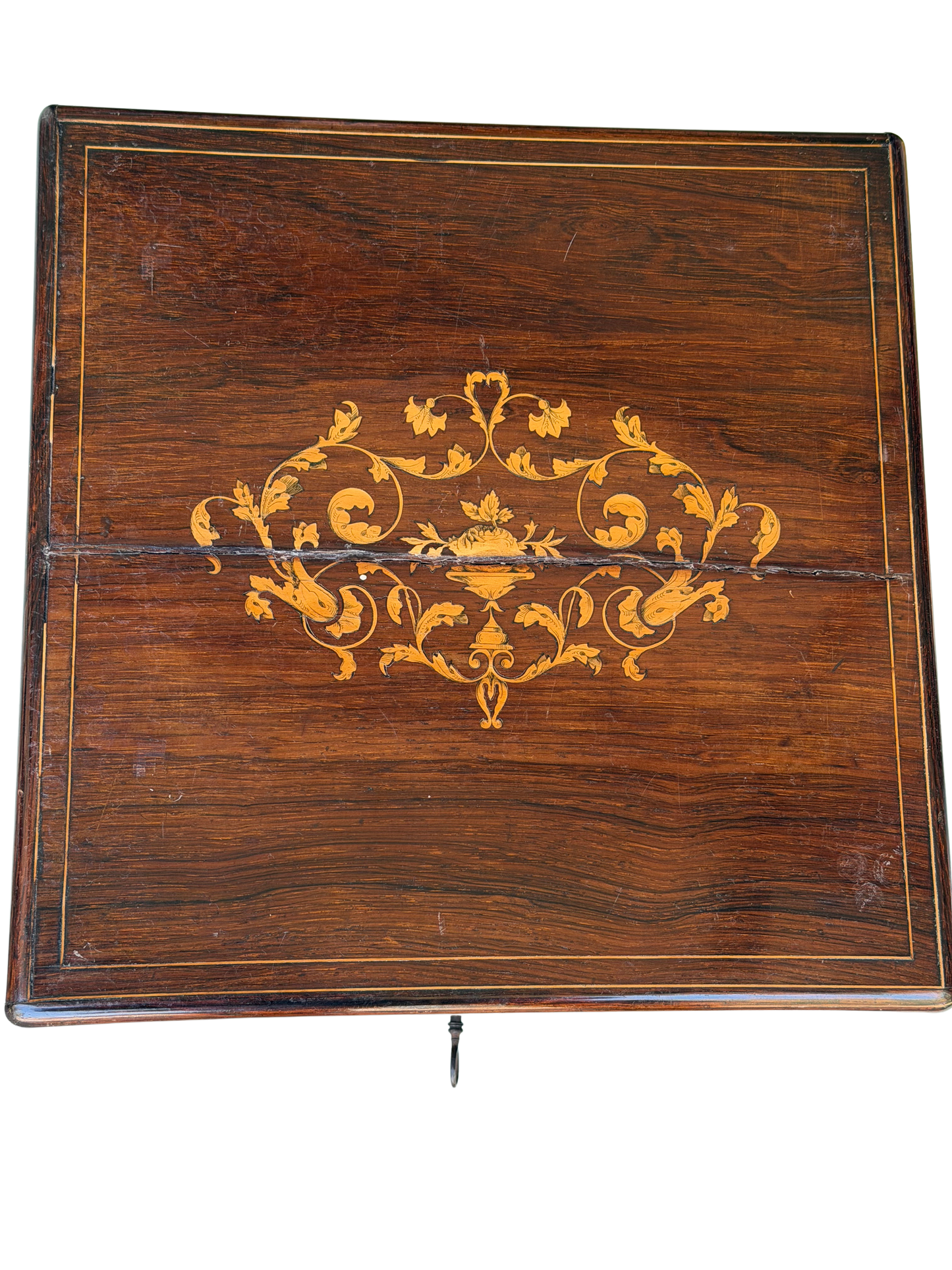 French Napoleon III Period Marquetry Cave a Liqueur