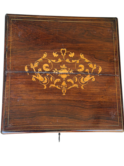 French Napoleon III Period Marquetry Cave a Liqueur