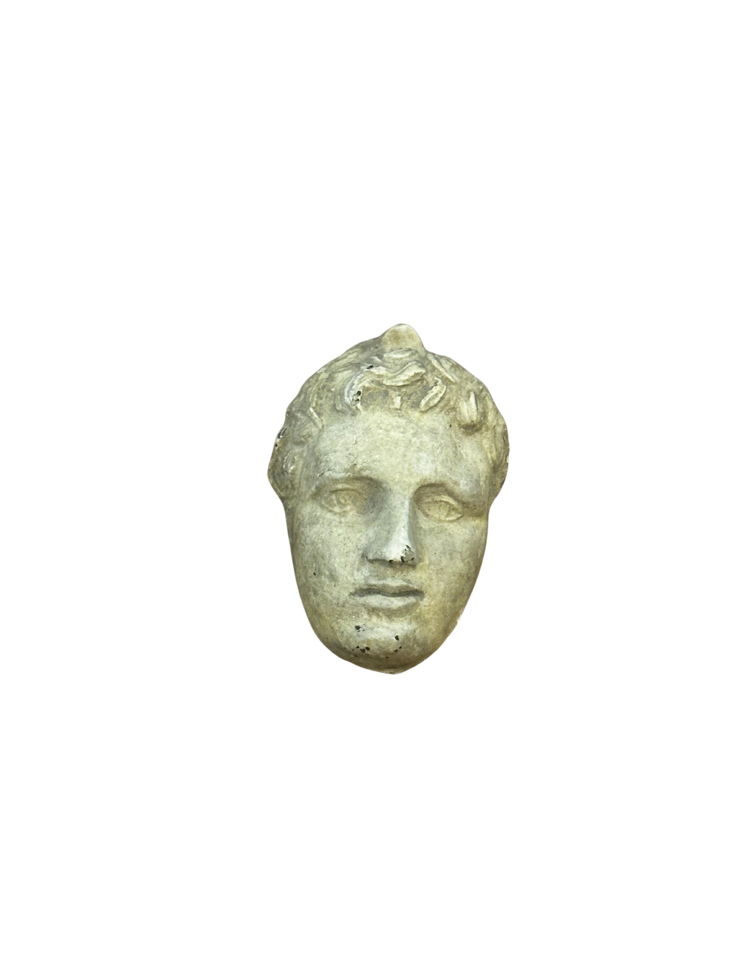 Classical Relief Plaque Fragment Depicting a Youthful Male Head