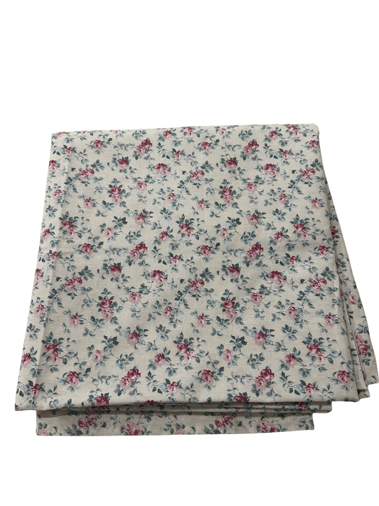 120" x 60" Vintage Rose Tablecloth (French Country)