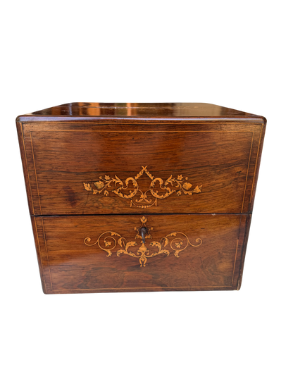 French Napoleon III Period Marquetry Cave a Liqueur