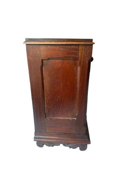 English Carved Table-Top Chest of Drawers