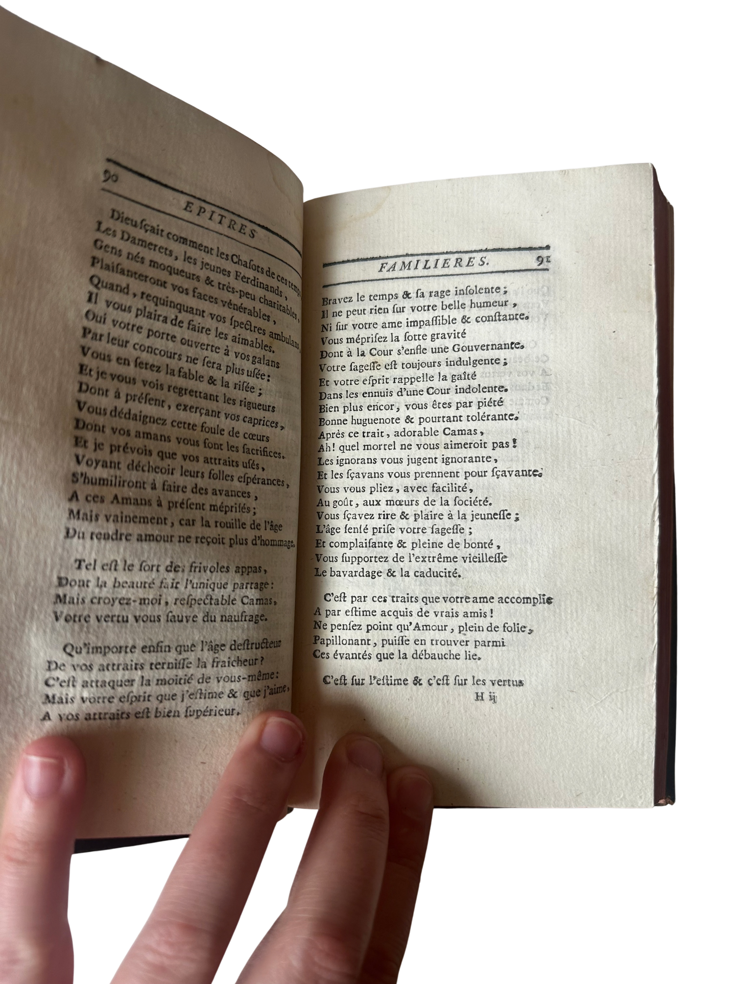 Set of 2 Antique Book Set of Poesias Depru (Complete)
