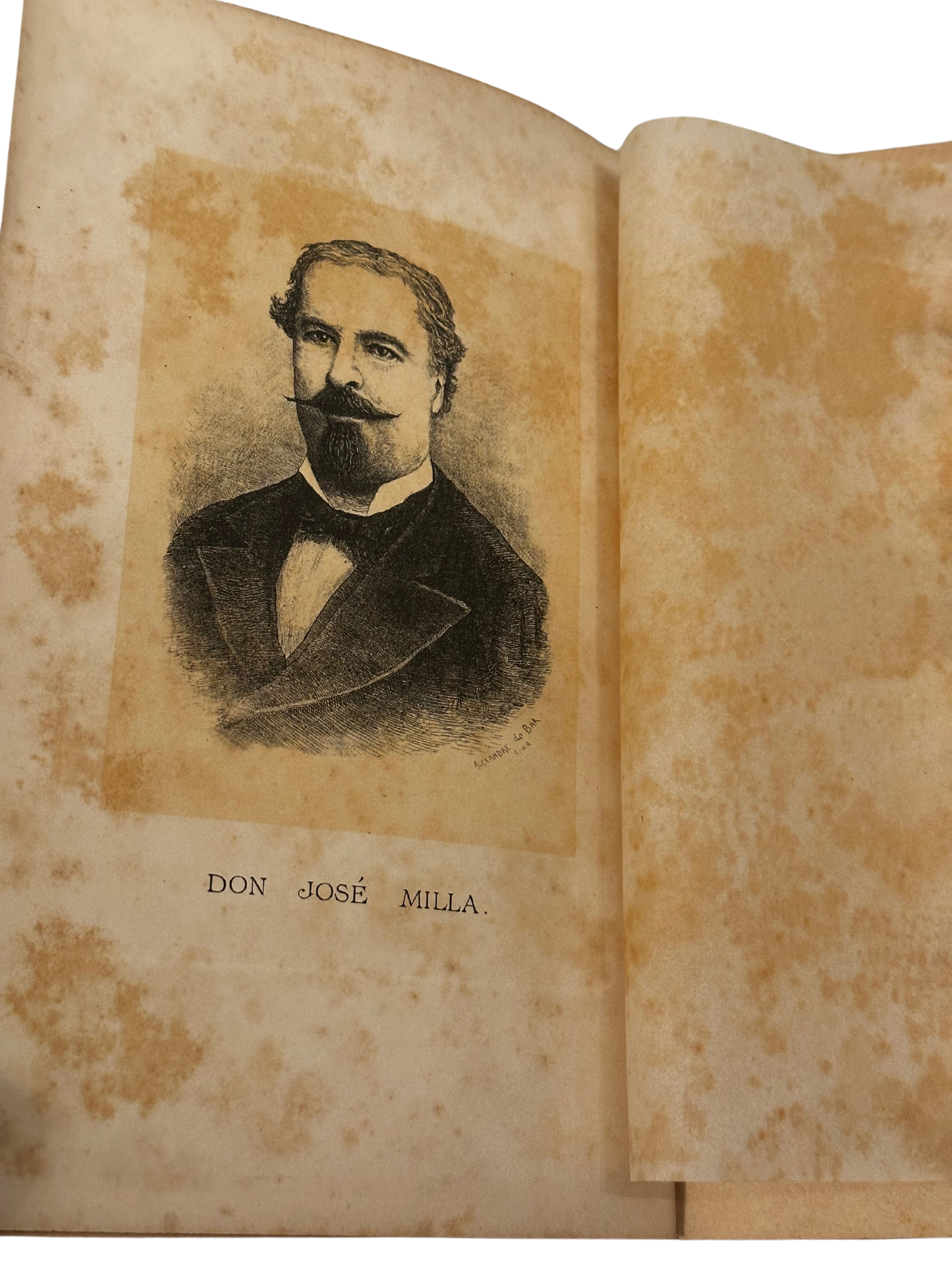 "El Visitabdor Novela Historica" (Salome Jil/Jose Milla) 3rd Edition, Volume 1 (1897)