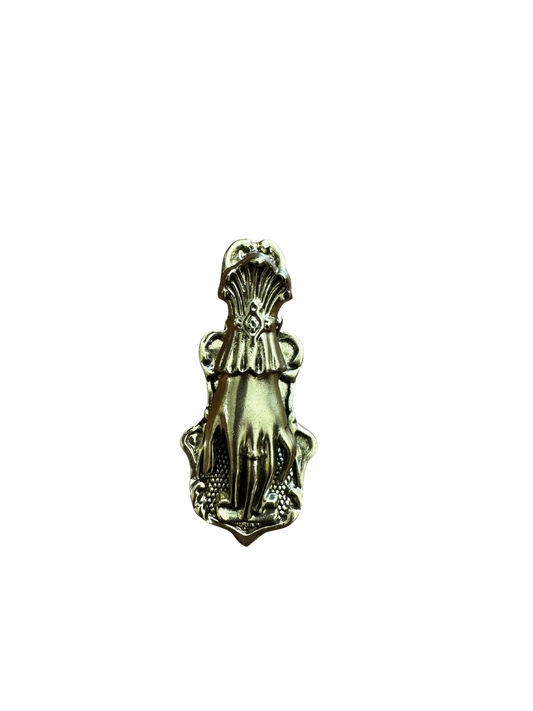 Medium Vintage Gold Ladies Hand Clip
