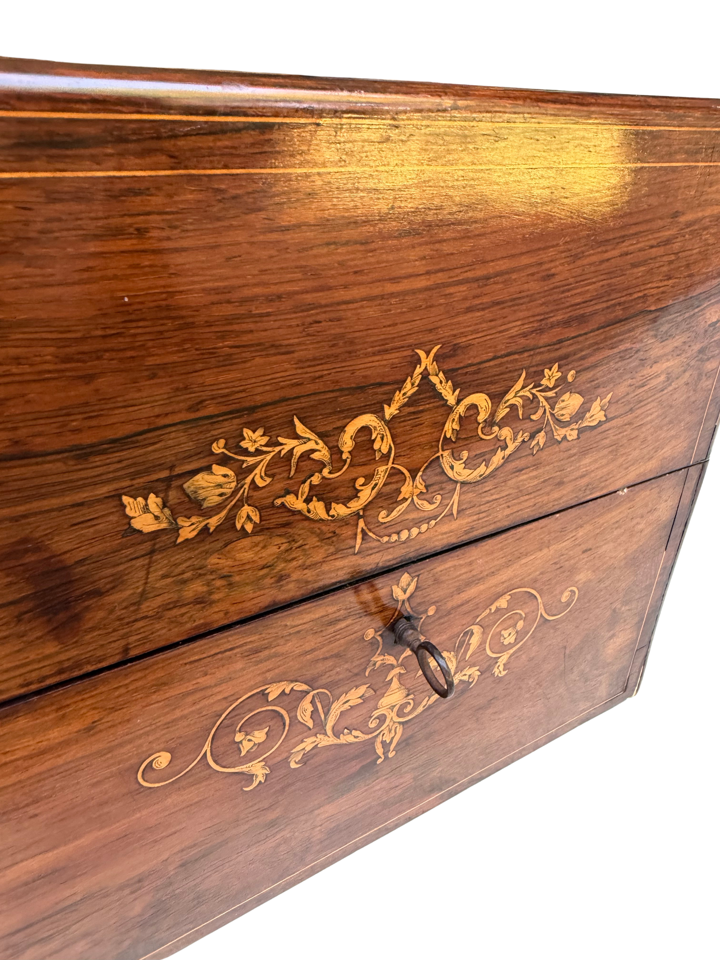 French Napoleon III Period Marquetry Cave a Liqueur