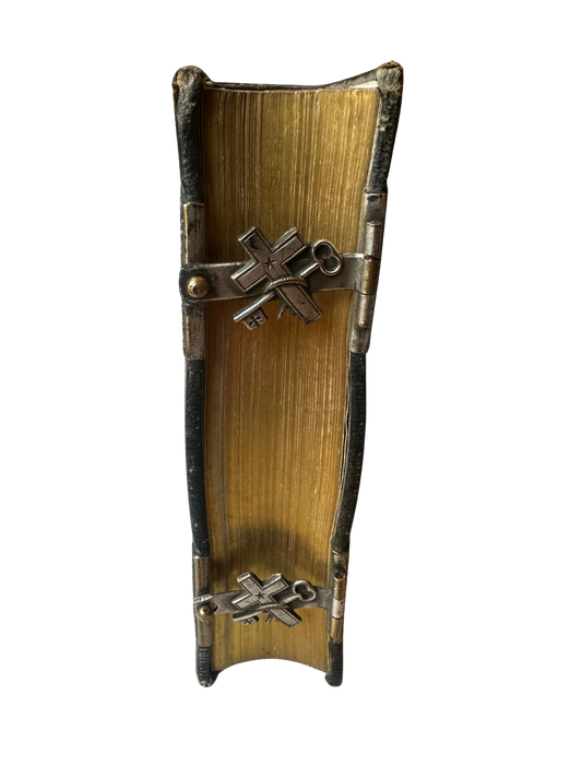 1868 Paroissien Romain with Cross-and-Keys Motif and Silver Clasp (Dijon)