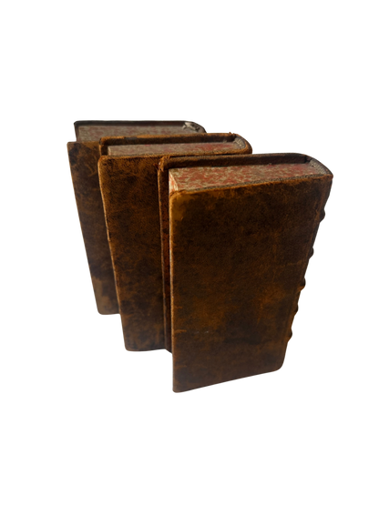 Late 17th Century Dutch Scholarly Volumes - Bibliotheque Universelle et Historique (1687), Three Volumes