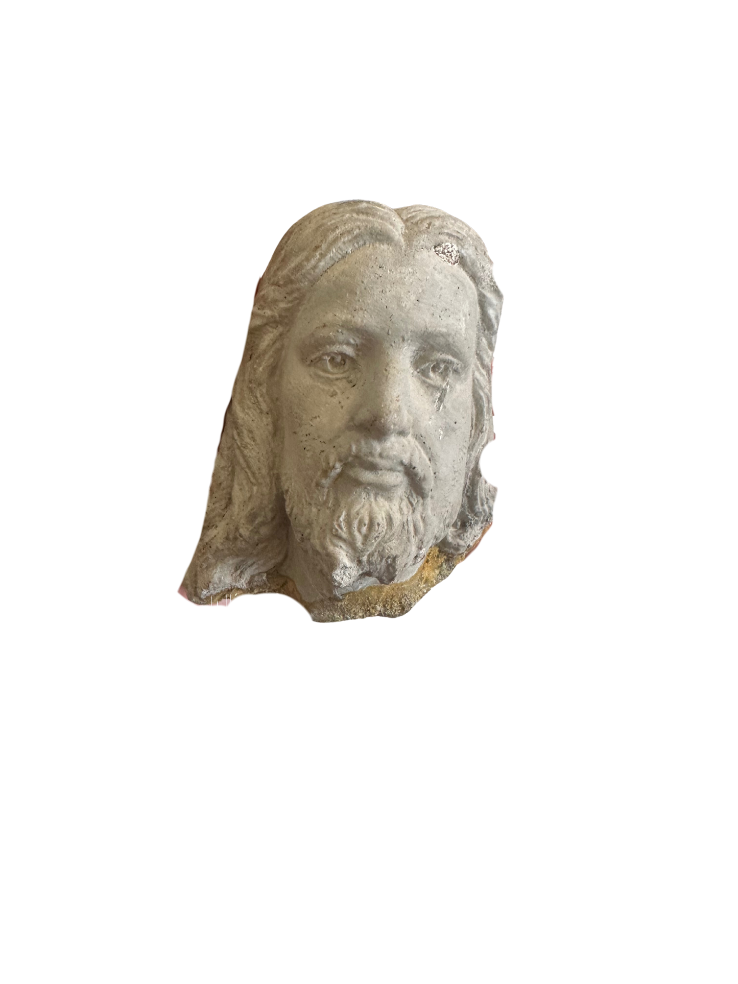 Architectural Salvage Stone Head of Jesus
