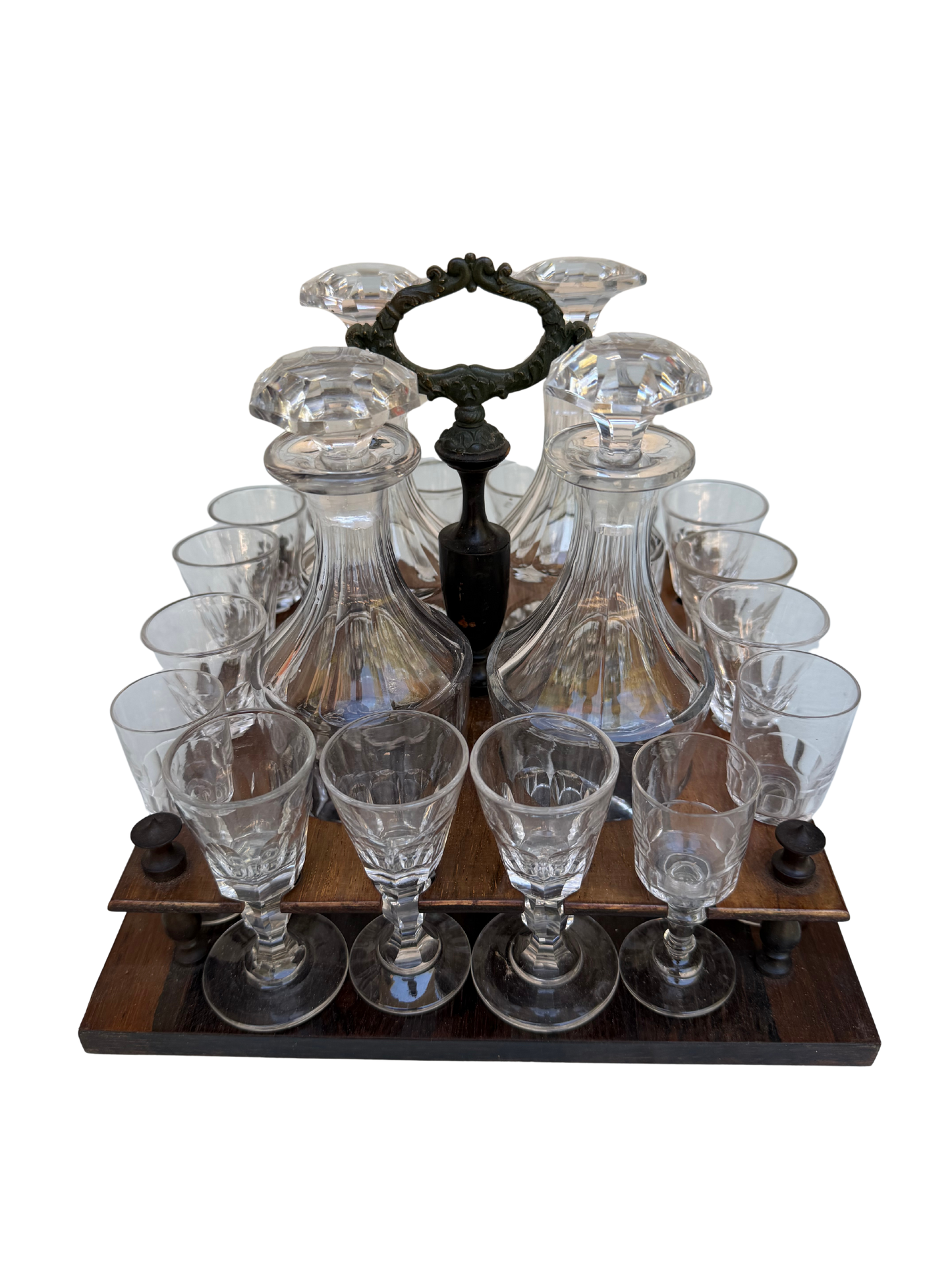 French Napoleon III Period Marquetry Cave a Liqueur