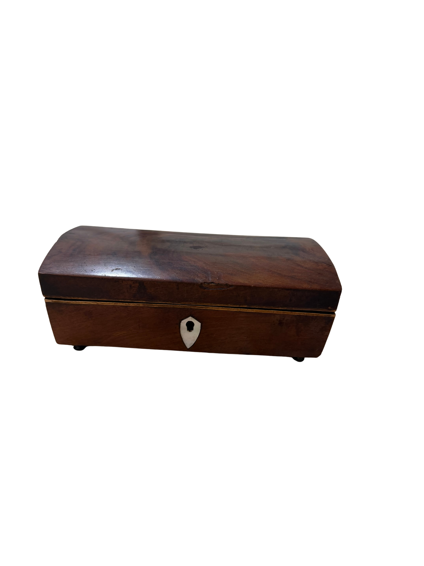 Antique English Mahogany Fitted Storage Box