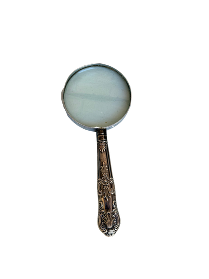 English Sheffield Sterling Silver Hand Magnifying Glass