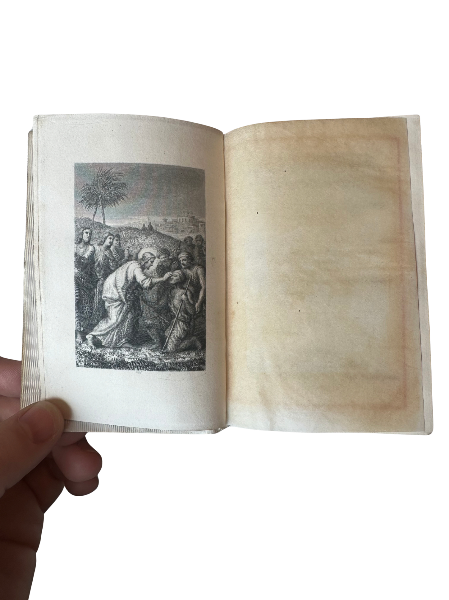 French Paroissien Romain “Édition Bijou” Prayer Book in Ivory-Toned Binding with Silver Clasp