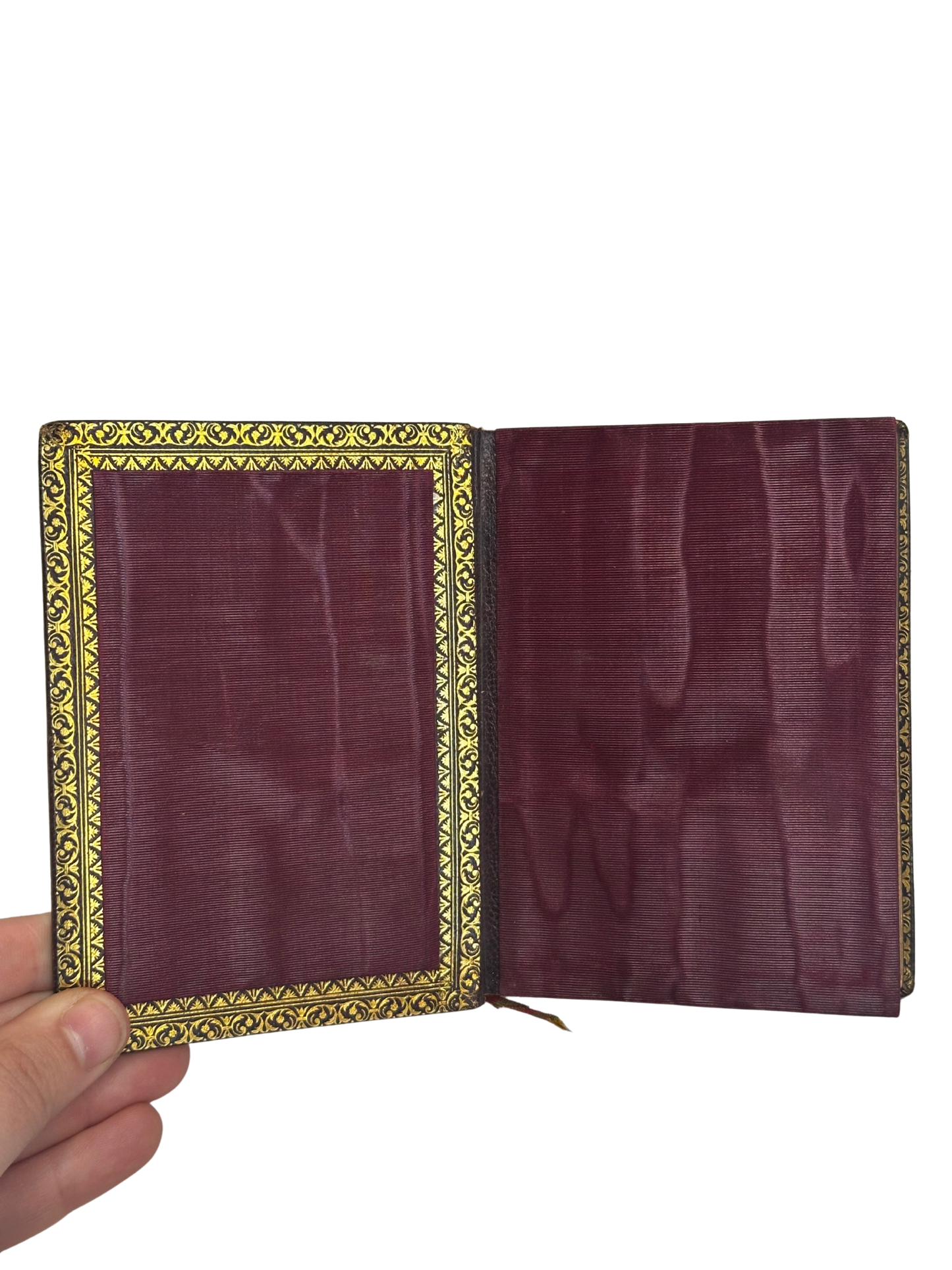 Antique French Leather-Bound Imitation de Jésus-Christ Devotional Book (1889)