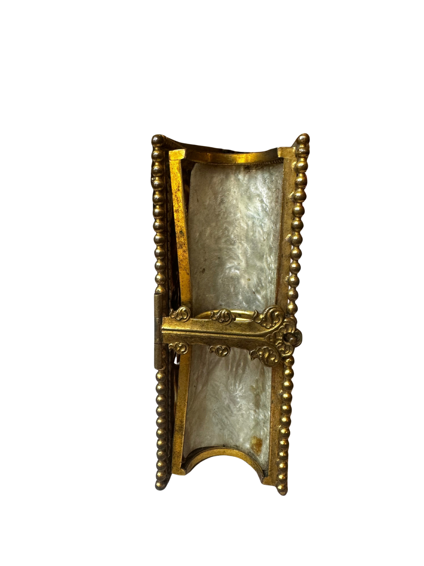 French Tortoiseshell and Mother-of-Pearl Mounted Book Form Box