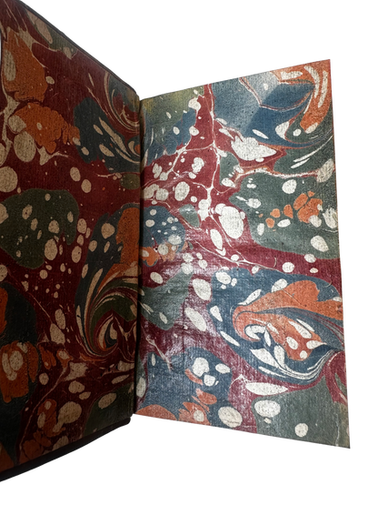 Set of 2 Antique Book Set of Poesias Depru (Complete)