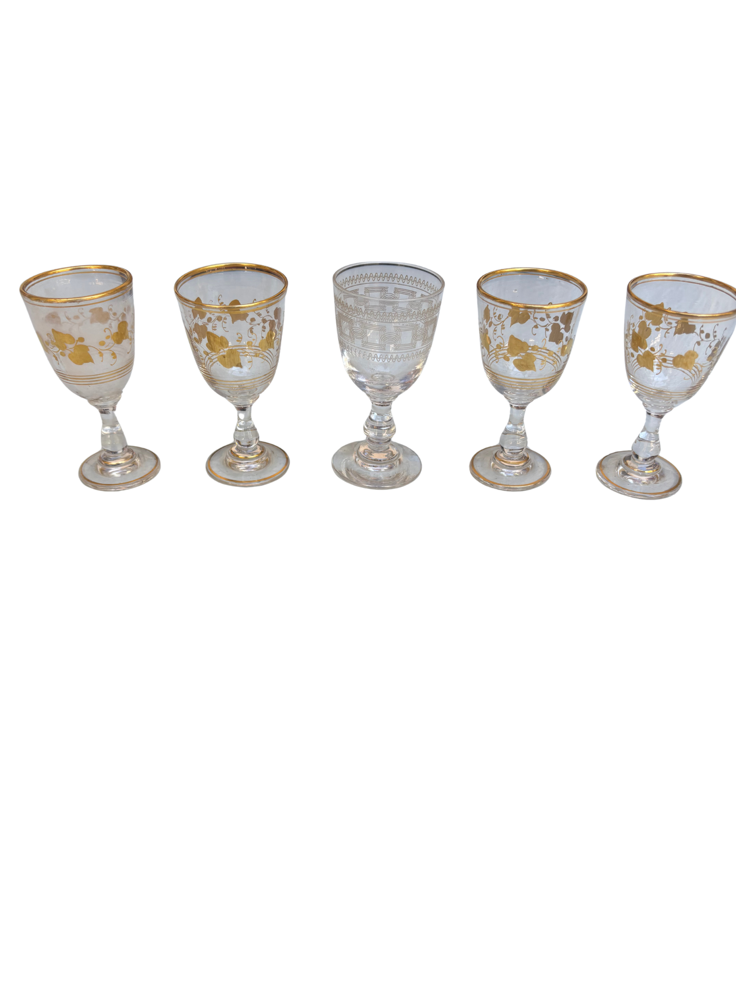 Exceptional Napoleon III Burlwood Cave à Liqueur with Gilded Glass Service and Decanters