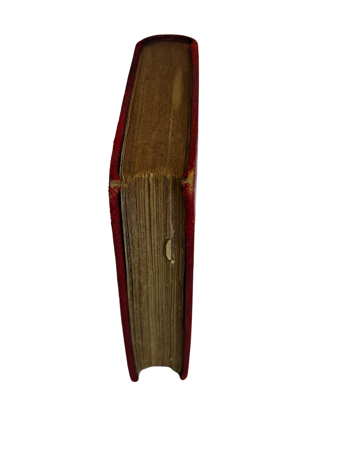 Antique French Red Leather Miniature Poetry Volume — Poésies Nouvelles (1836–1852) by Alfred de Musset, 1905