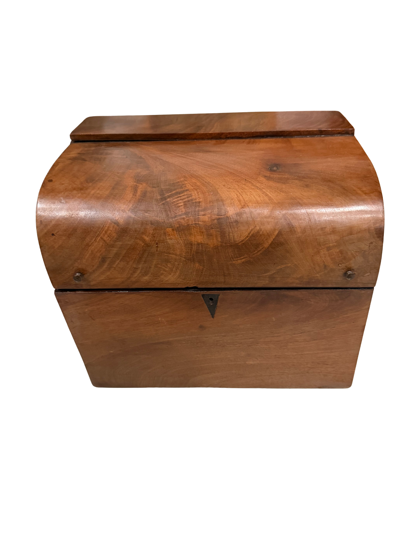 Mahogany Cave a Liqueur 19th C 9" x 10.5"x 8"
