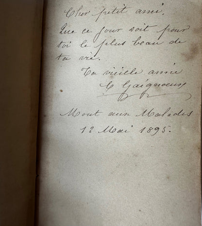 Late 19th C "Le Livre de Perseverance"