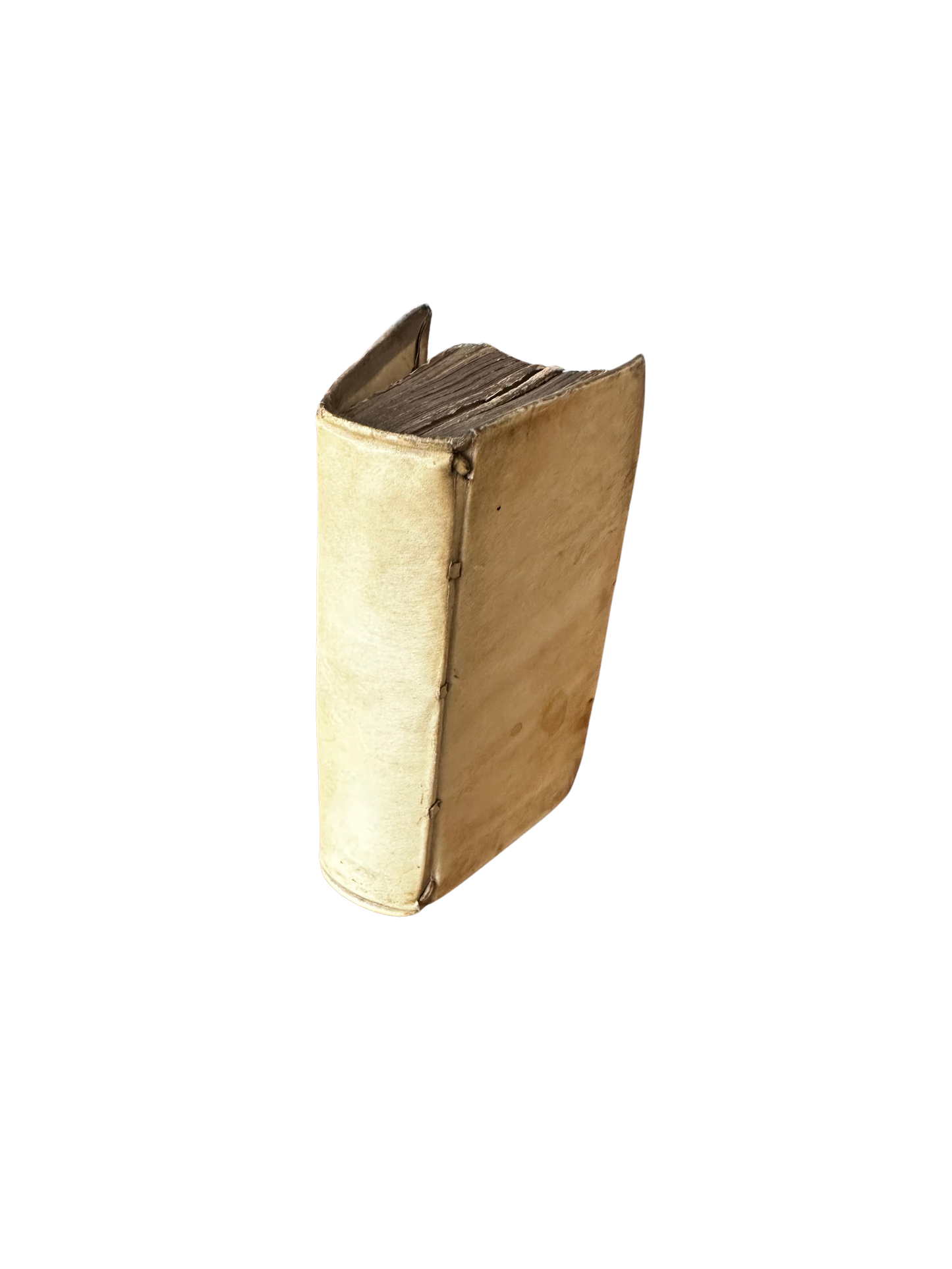 17th Century Antwerp Devotional Book in Original Vellum Binding (1676)