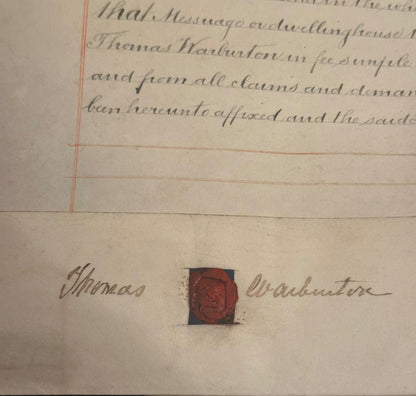 Victorian Indenture Deed — The Sun Permanent Benefit Building Society, Liverpool (1885)
