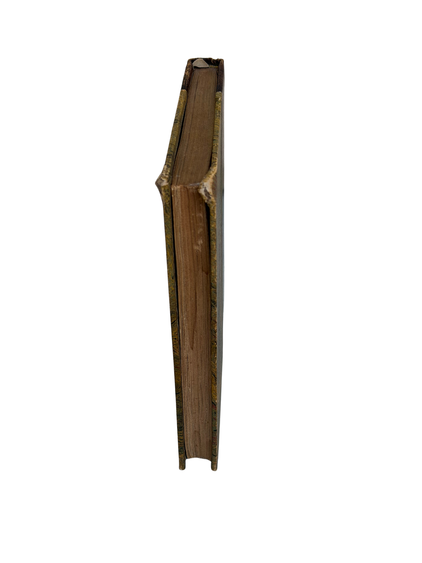 Antique French Paul-Louis Courier Lettres écrites de France et d’Italie — Bibliothèque Larousse, Decorative Gilt Binding
