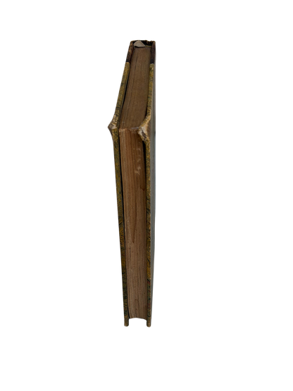 Antique French Paul-Louis Courier Lettres écrites de France et d’Italie — Bibliothèque Larousse, Decorative Gilt Binding