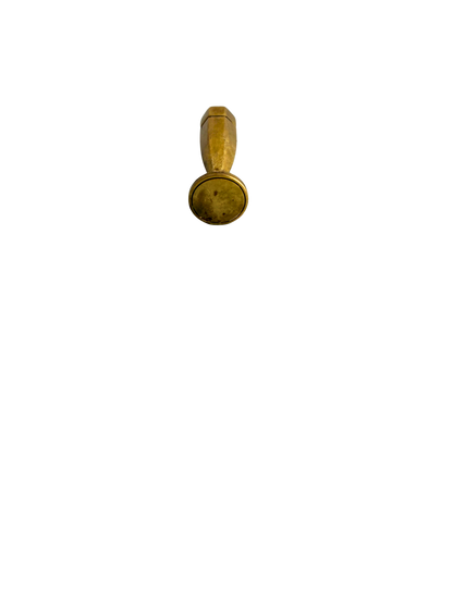 19th Century Brass Wax Seal Stamp (Blank Bottom)