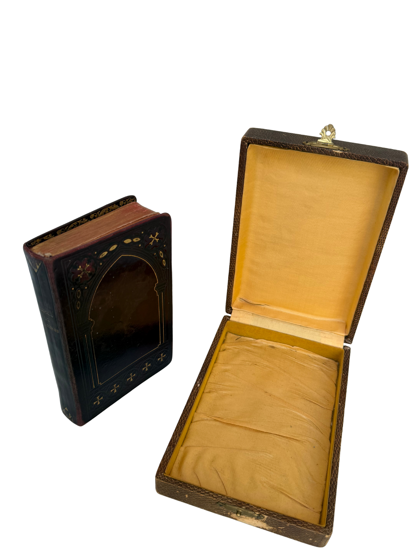 French Leather-Bound Missel de Coutances et Avranches in Original Presentation Case