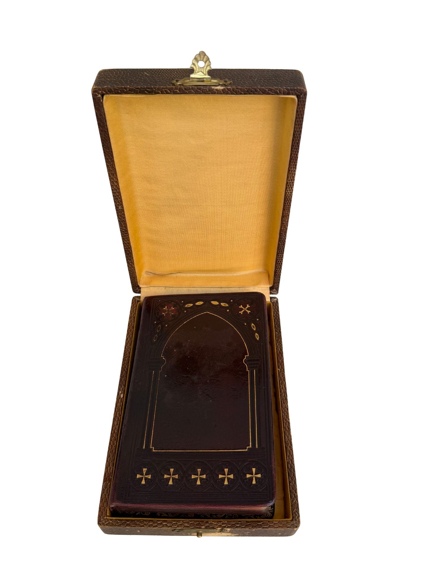 French Leather-Bound Missel de Coutances et Avranches in Original Presentation Case
