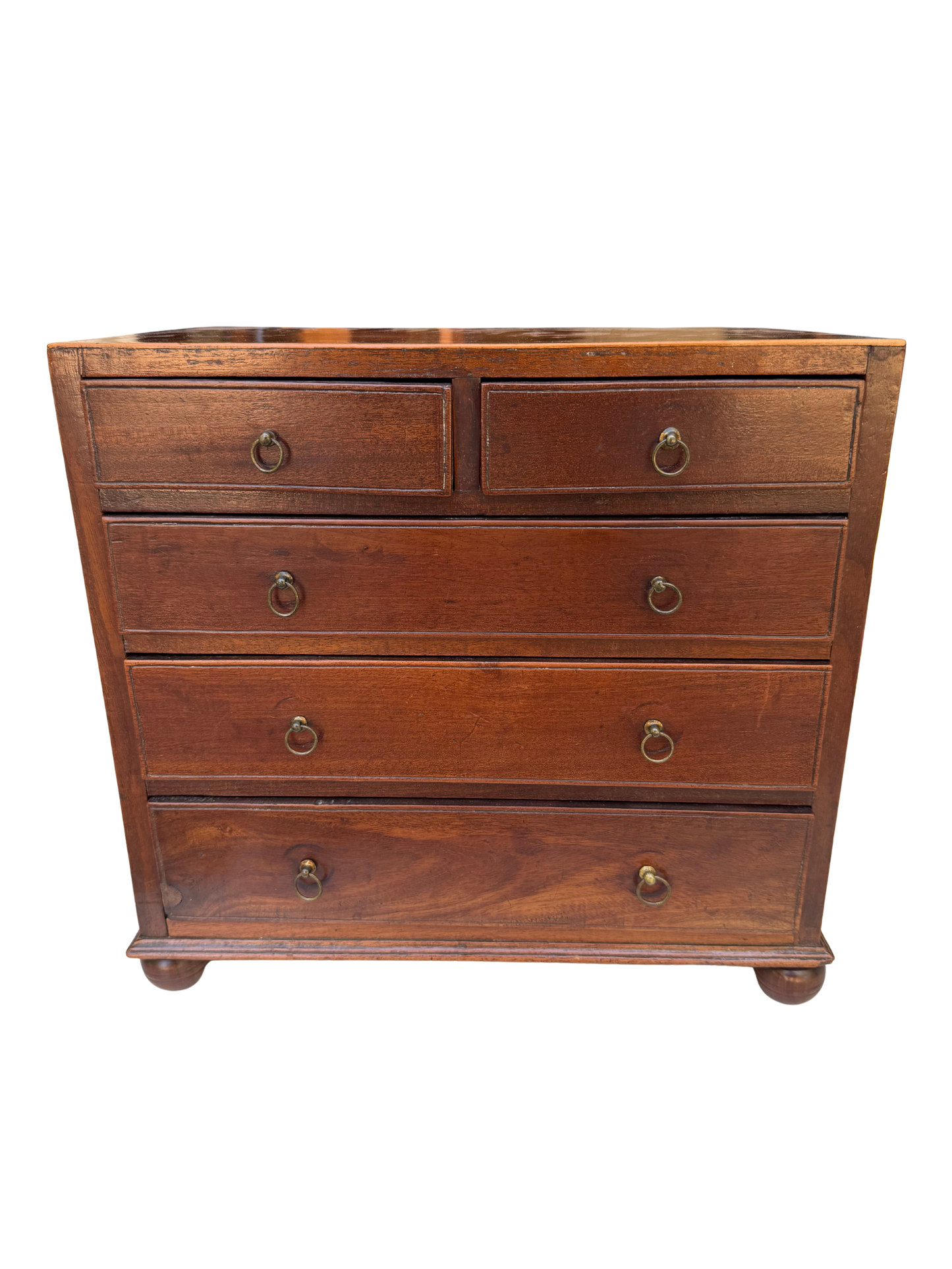 Early 19th Century Georgian Tabletop Chest of Drawers