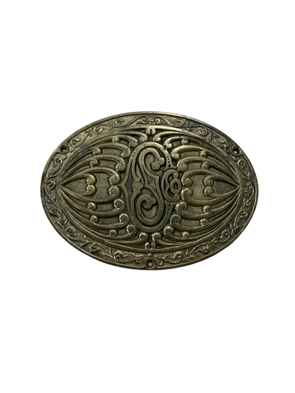 Victorian Repoussé Brass Decorative Furniture or Architectural Mount
