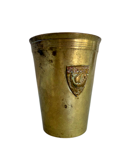 Vintage French EPNS Paris Coat of Arms Mint Julep Cup