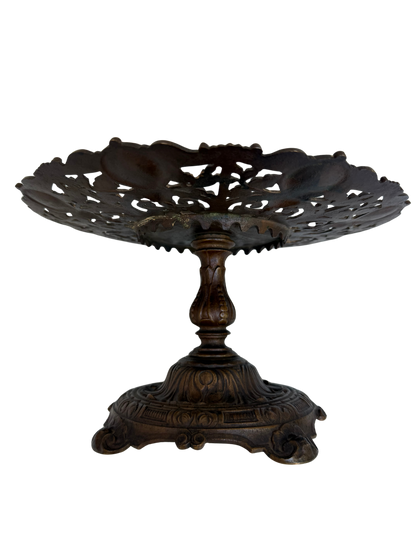Neoclassical Style Patinated Metal Centerpiece Tazza