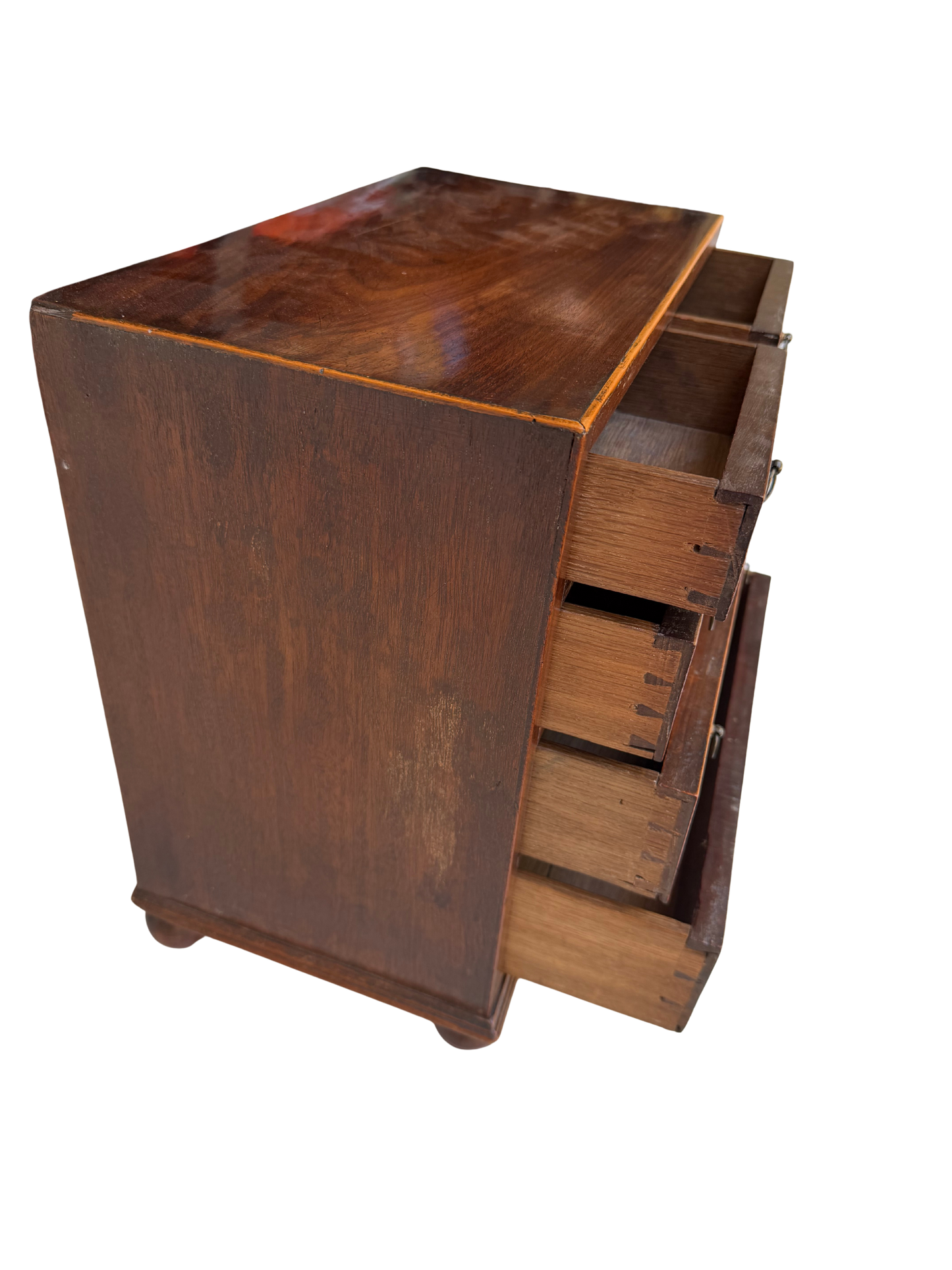 Early 19th Century Georgian Tabletop Chest of Drawers