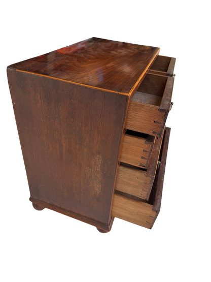Early 19th Century Georgian Tabletop Chest of Drawers