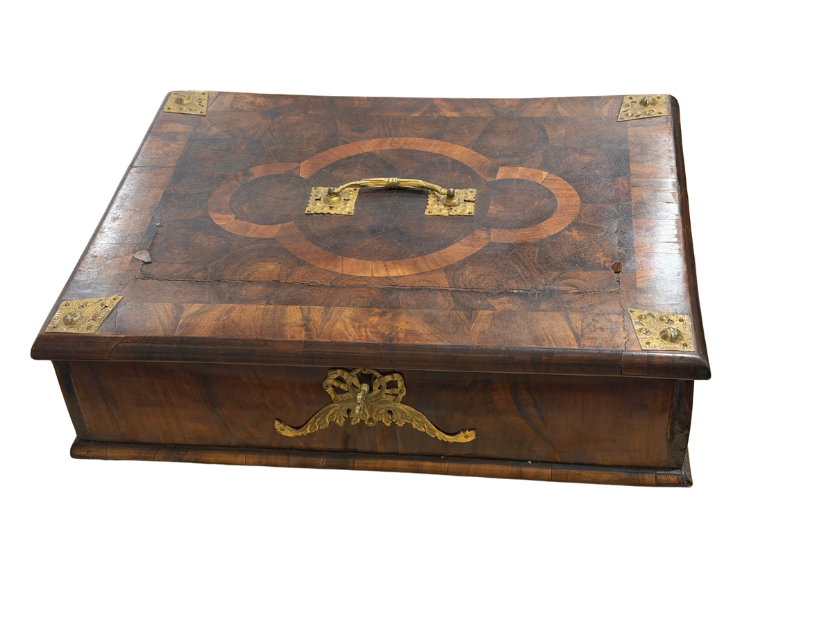 Antique Bible Box with Key
