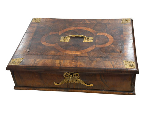 Antique Bible Box with Key