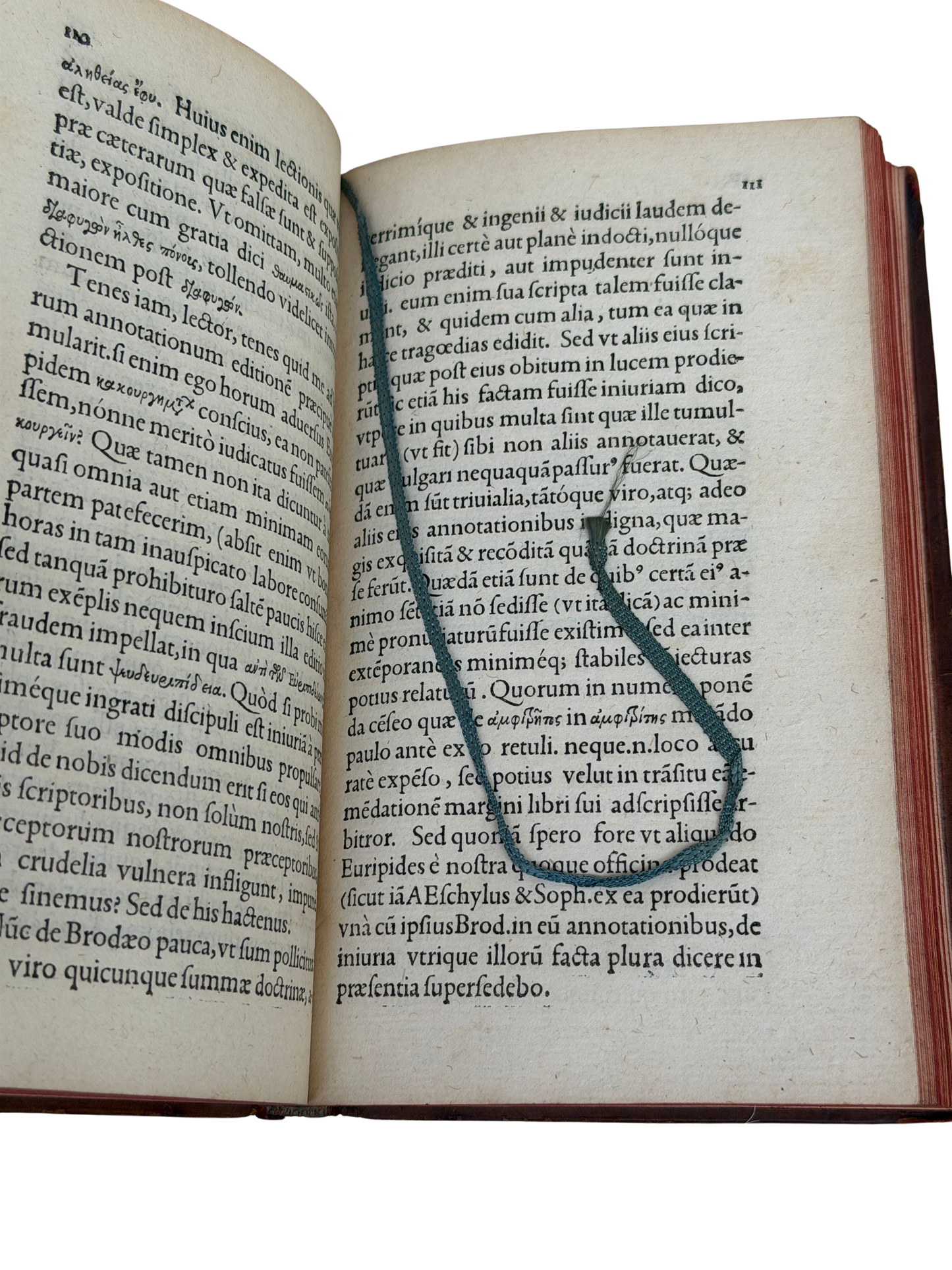 Rare 1568 Henri Estienne Annotationes in Sophoclem & Euripidem, Geneva — 16th-Century Classical Scholarship in Gilt Calf