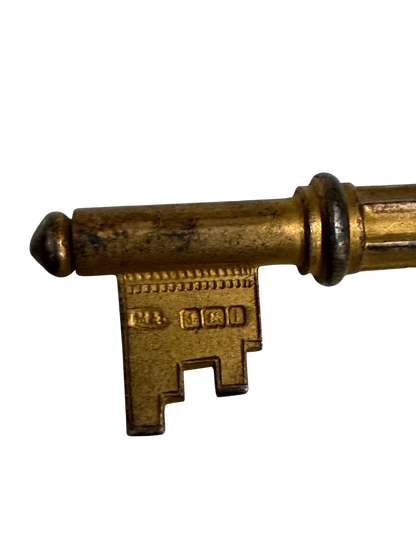 Edwardian Silver-Gilt Presentation Key for the Salop Infirmary Nurses’ Home, Dated 1910