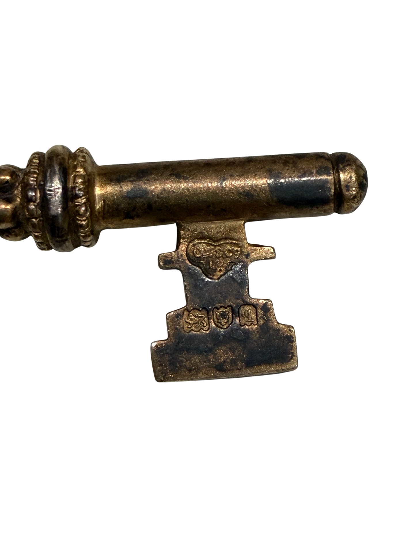 Edwardian Sterling Silver-Gilt Presentation Key for the Bishop’s Castle Nurses’ Home, 1912