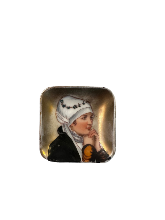 Mini Woman Portrait Trinket Dish