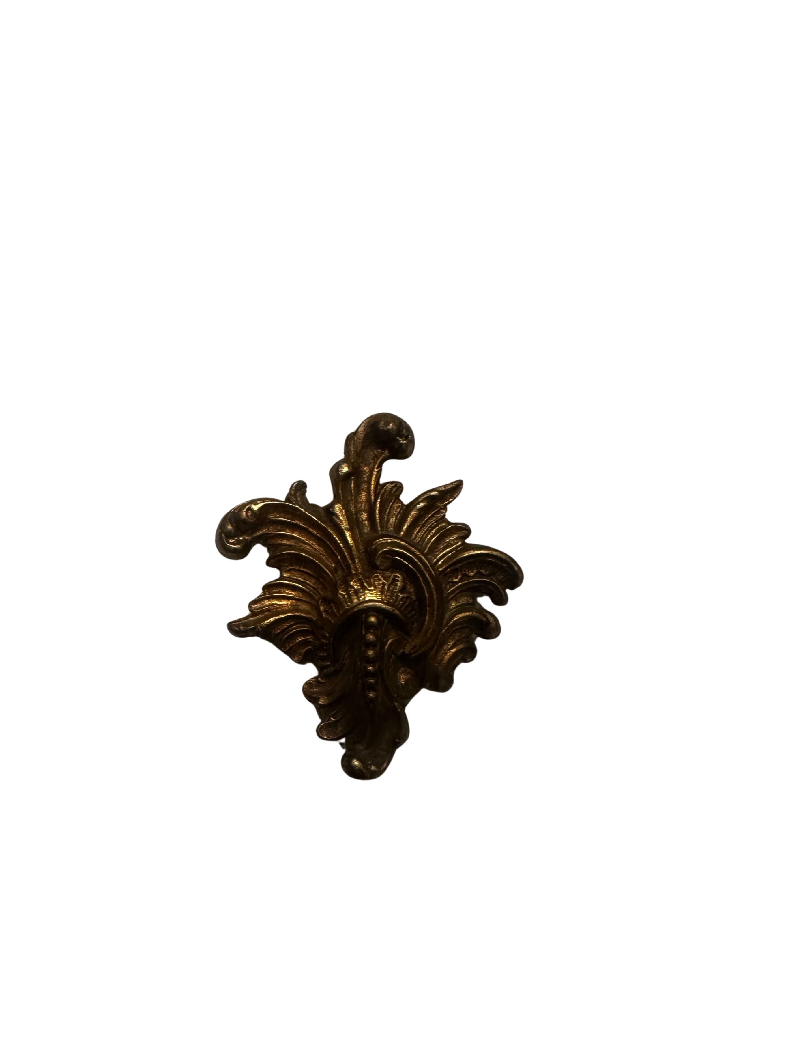 Antique Small Flourish Salvage Piece – For the Louvre of Antiques LLC