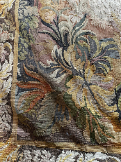 19th C French Aubusson Style Verdure Woven Tapestry (10' x 14')