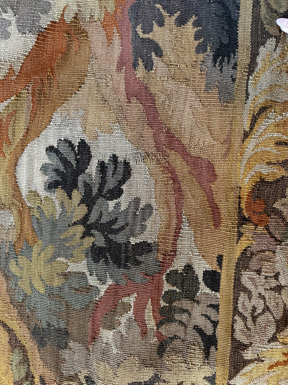 19th C French Aubusson Style Verdure Woven Tapestry (10' x 14')