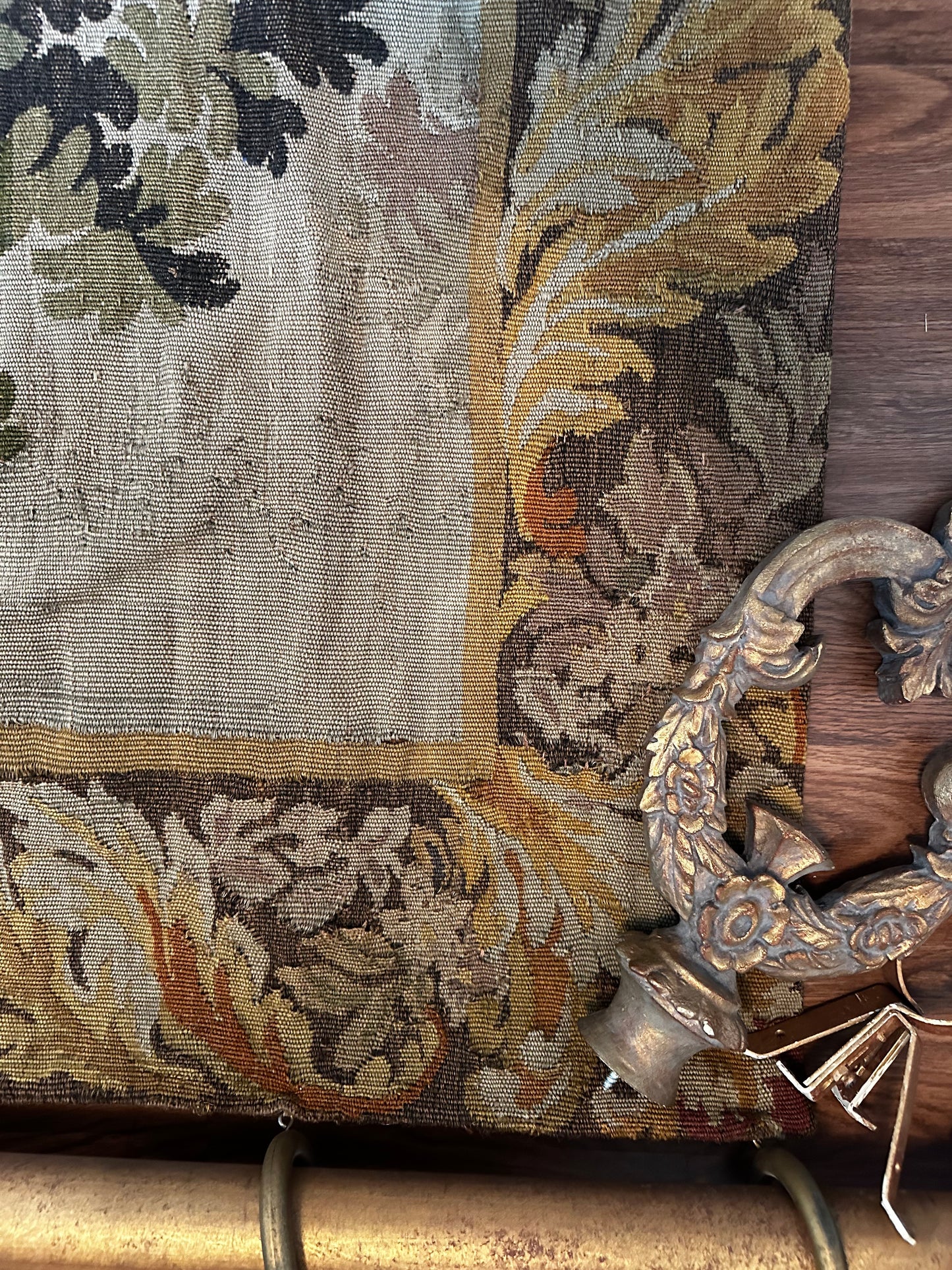 19th C French Aubusson Style Verdure Woven Tapestry (10' x 14')