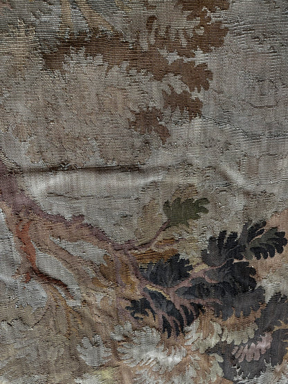 19th C French Aubusson Style Verdure Woven Tapestry (10' x 14')